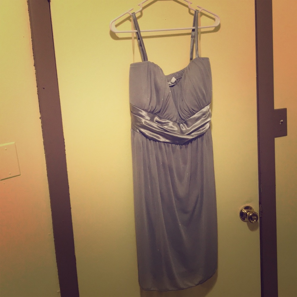 Silver dress